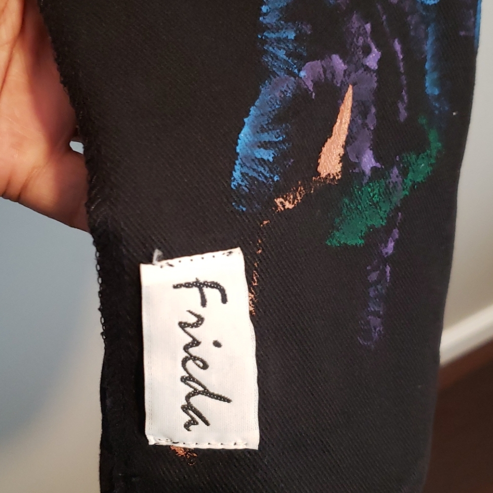 Hand painted blazer - Picture 5 of 6
